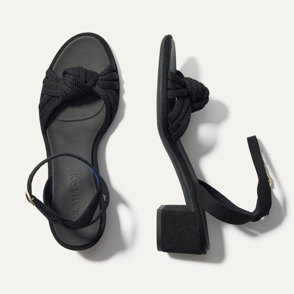The Knot Sandal - Black