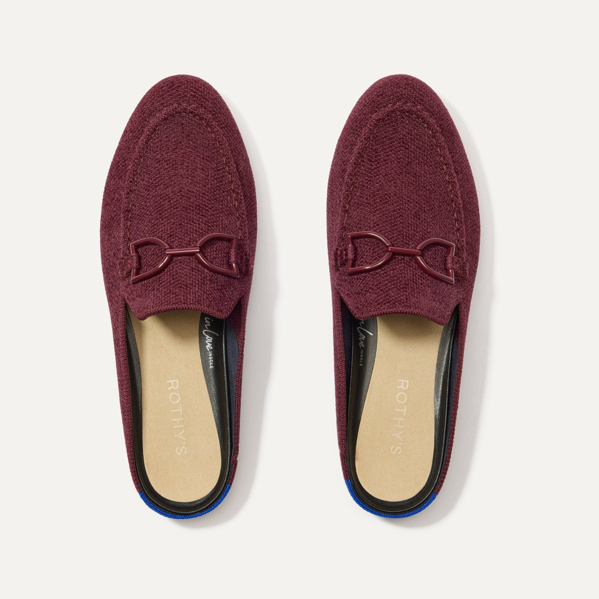The ReVelvet? Double Bit Loafer Mule - ReVelvet??Syrah