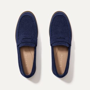 The ReVelvet? Penny Loafer - ReVelvet? Navy